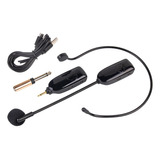 2 En 1 Auricular Micrófono Amplificador De Volumen Ropa