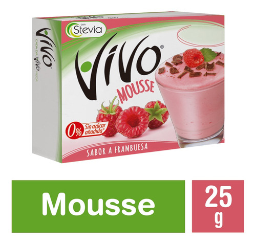 Vivo Mousse Frambuesa 25 Gr