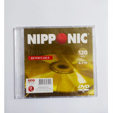 Dvd-rw Nipponic Rewritable 120 Minutos 4.7gb (pacote C/3und)