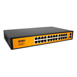 Switch Desktop Gigabit 24 Portas 10/100/1000 Mbps Hz-2400gb