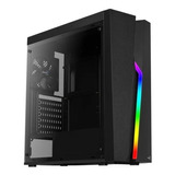 Gabinete Gamer Mid Tower Rgb Bolt Preto Aerocool