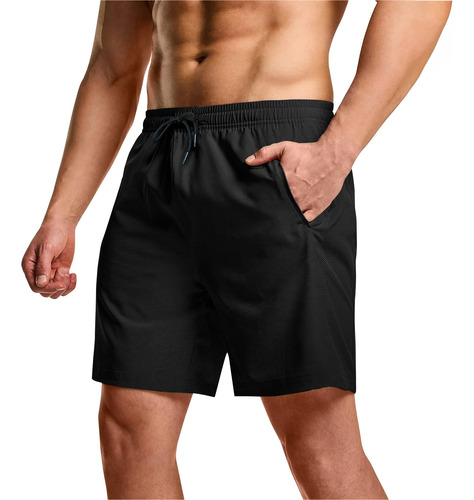 Short Deportivo Ejercicio Gym Slim Fit Elástico Modernos