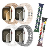 4 Correas Para Apple Watch Iwatch Ultra Se Series 9 8 7 6 5