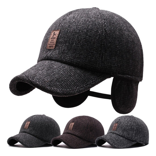 Boné Com Protetor De Ouvido, Ideal Para Frio,  Gorro, Touca