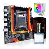 Kit Placa Mae + Cpu Intel Xeon + Memória Ram + Cooler 