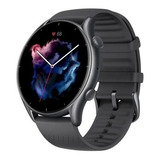 Reloj Inteligente Amazfit Gtr 3 A1971, Correa Negra, Color Negro, Carcasa Negra, Bisel, Color Negro