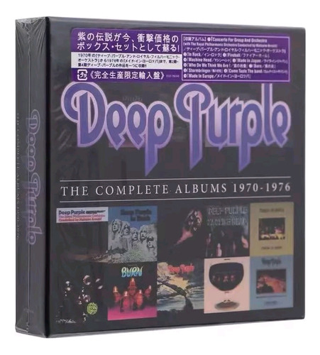 Deep Purple / The Complete Albums 1970-1976 / Boxset 10 Cds*
