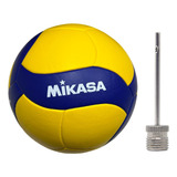 Balon De Voleibol Mikasa V330w Competition Sintetico + Aguja