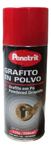 Grafito En Polvo Aerosol Penetrit 115gr