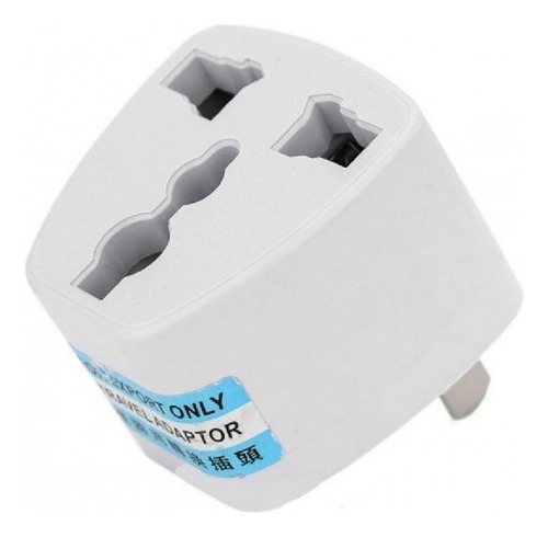 Adaptador Enchufes Universal Viajero X 10 Unidades - Full