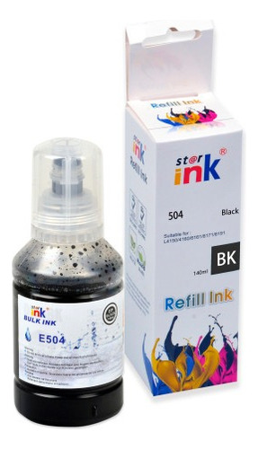  Tinta Premiun Para Epson T504 L4160 504 Con Pico Especial