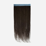 Alongamento Mega Hair Castanho Orgânico Com Fita 2telas 70cm