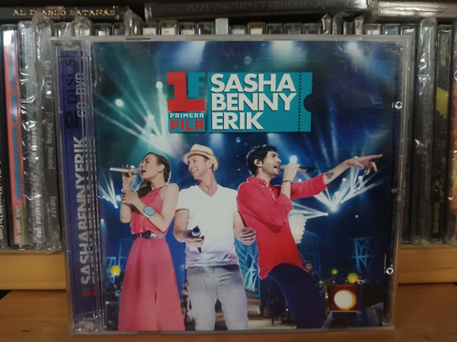 Sasha Benny Erik - Primera Fila Cd + Dvd, Musica Pop No Fey.