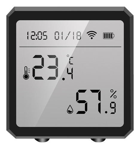 Higrómetro Digital Con Monitor Interior Escala De Comodidad