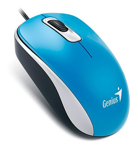 Mouse Genius Dx-110 Usb Clasico Azul Computación