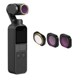 Conjunto De Filtros Para Dji Osmo Pocket  Cpl+nd8+nd16