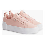 Zapatilla Vulcanized Flatform Rosado Mujer Calvin Klein