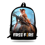  Mochila Free Fire Jogo Eletrônico Escolar Viagem Promoção