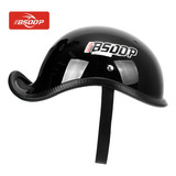 Casco 3/4 Chopper Harley Negro Mate