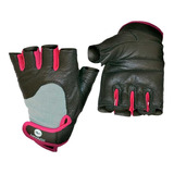 Guantes Mujer Cuero Ejercicio Crossfit Gym Fitness Miyagi