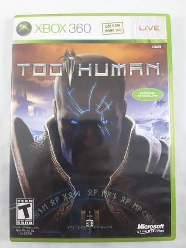 Juego Too Human Xbox 360 Fisico Usado