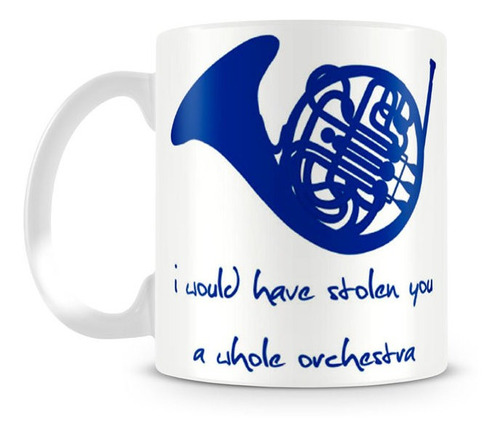 Caneca How I Met Your Mother Blue French Horn Geek