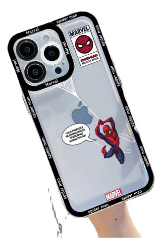 Funda De Teléfono Marvels Venom Spiderman Para iPhone 15, 14