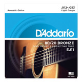 Encordado Cuerdas Guitarra Acustica Daddario Ej11 012 053