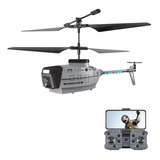 Helicóptero Ky202 Rc 4k (sensor) Com 3bat 6axis 15min Led Nf