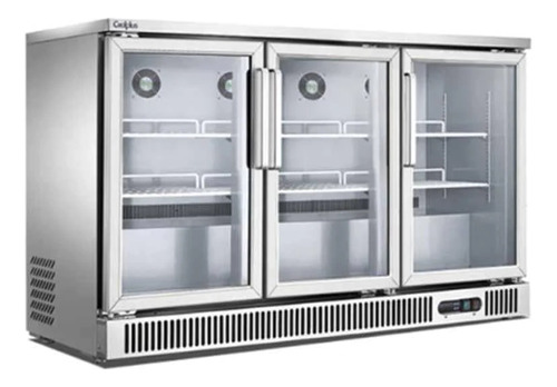 Refrigerador Contra Barra De 3 Puertas Migsa Sg380