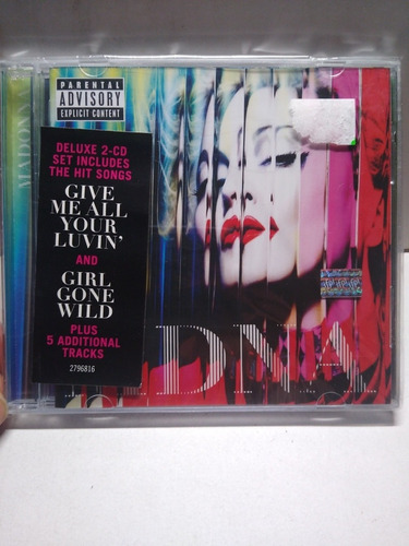 Madonna Mdna Cd Doble Deluxe Nuevo