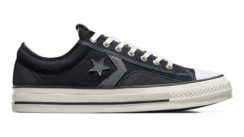 Tenis Converse Star Player 76 Unisex-negro/gris