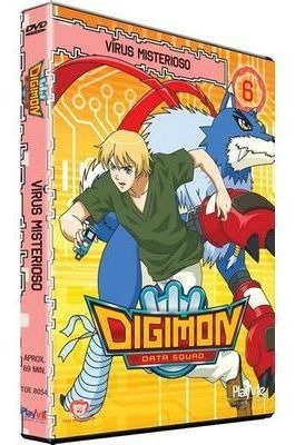 Dvd Digimon Volume 6 Vírus Misterioso