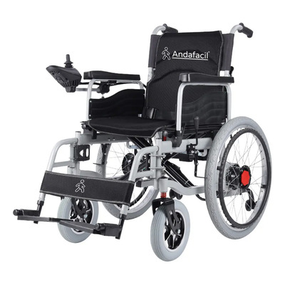 Andafacil Pro - Silla De Ruedas Electrica Y Manual 2 En 1 Negro | MercadoLibre