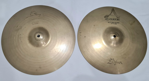 Hi Hat Zildjian A Custom 14  Chimbal