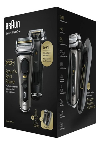 Braun Series 9 Pro+ 9575cc Wet & Dry Com Smartcare 6 Em 1