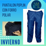Pantalon Cargo De Trabajo Con Forro Polar