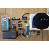 Gopro Black 10 Bundle + Dome Telesin + Caixa Estanque