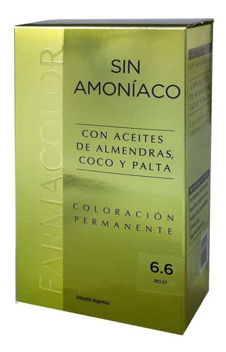 Farmacolor Tintura Kit Sin Amoníaco Todos Los Números