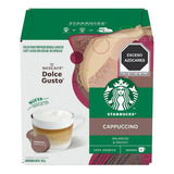 12 Cápsulas Café Y Leche Starbucks Dolce Gusto Cappuccino