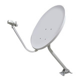 Antena Satelital 65 Cm + Lnb Cuadruple