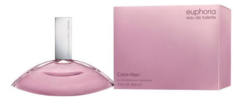  Calvin Klein Euphoria Eau De Toilette Edp 100 ml Para  Mujer