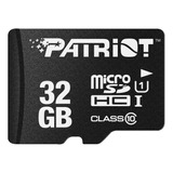 Memoria Micro Sd 32gb Clase 10 Patriot Lx Serie Flash Sd