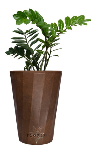 Vaso Safira Luxo 3d Plantas Casa Sala Jardim N2 Promoção