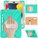 Funda iPad Mini 6 Braecn 9 Gen 10.2 Inch 2021 Verde Menta