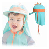 Sombrero De Sol Para Niños Gorra Bebé Proteccion Solar Playa