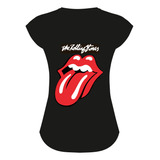 Polera Mujer Personalizada,the Rolling Stones, Color,diseño