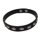 Collar Calavera Con Taches