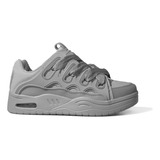 Zapatillas 47 Street Rock Gris Mujer