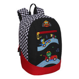 Mochila Escolar Khalessi Autitos Negro Head